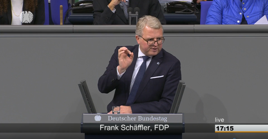 Rede Frank Schäffler zum Thema Europäische Finanztransaktionsteuer