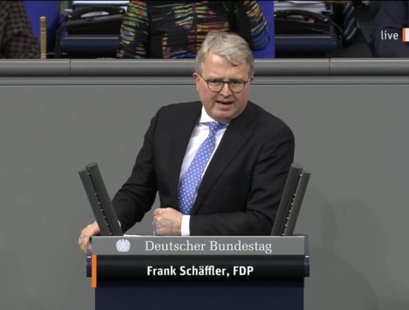 Bundestagsrede zum Schwarmfinanzierungs-Begleitgesetz